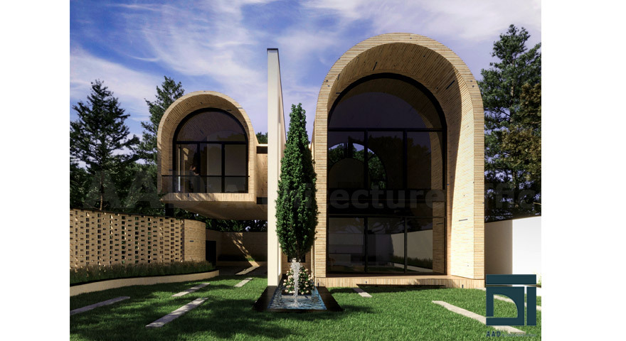 طراحی ویلا پست مدرن 